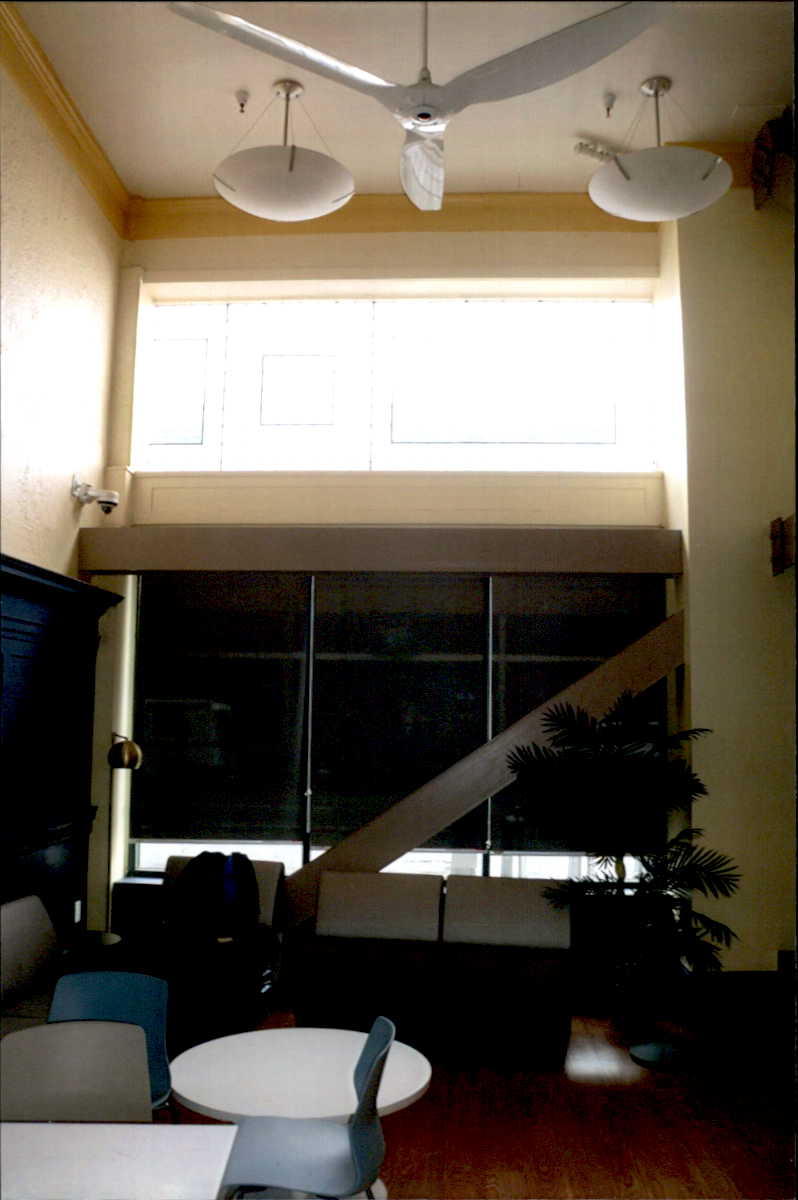 Before Hotel Menlo community space